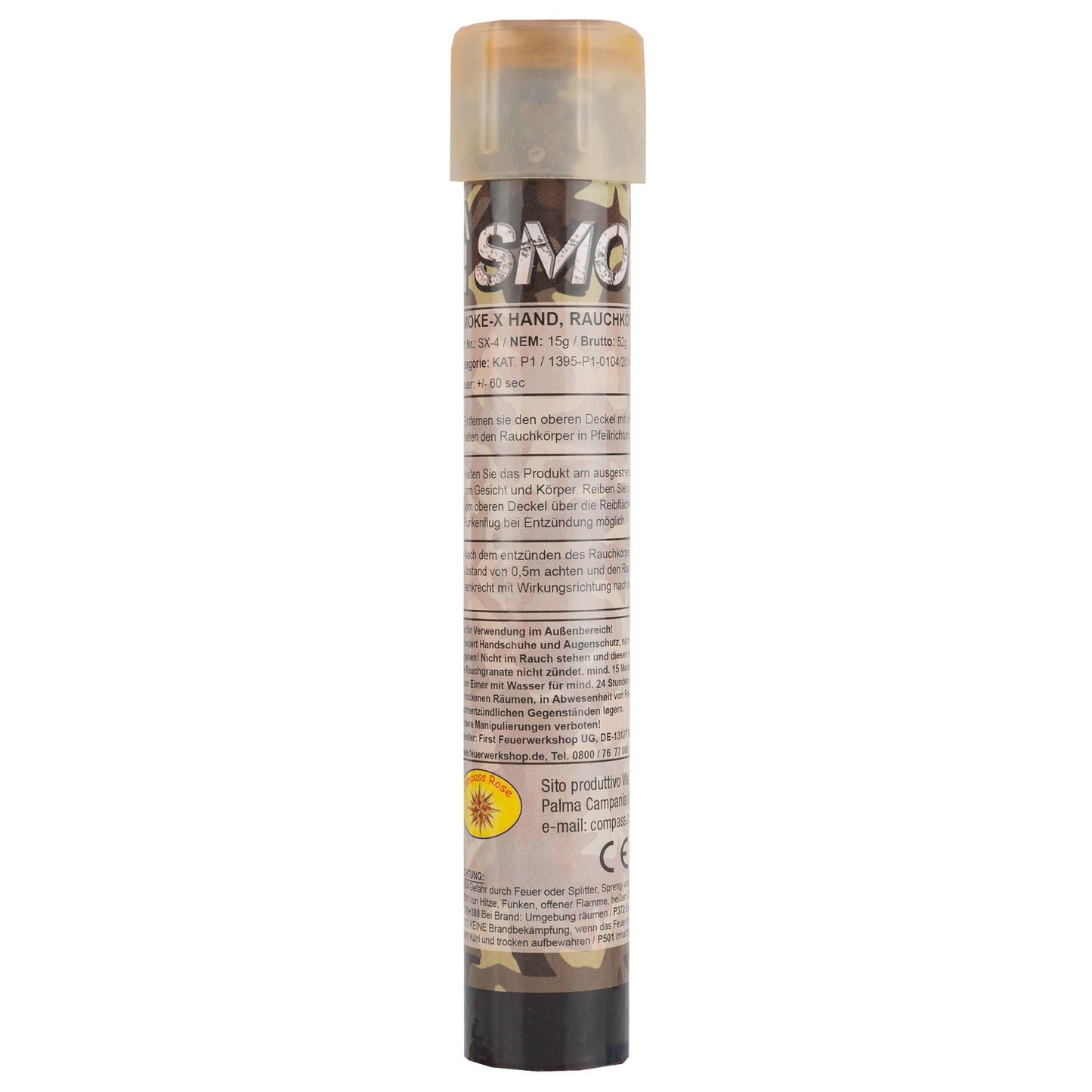 Grenade fumigène SX-4 Hand schwarz