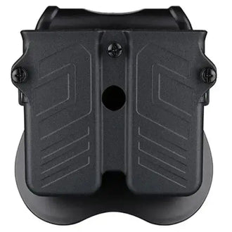 Holster de chargeur universel double 9 mm/.40/.45 noir