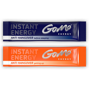 GoMo Poudre Énergisante Anti Hangover Duo Set 2 x 5.3 g