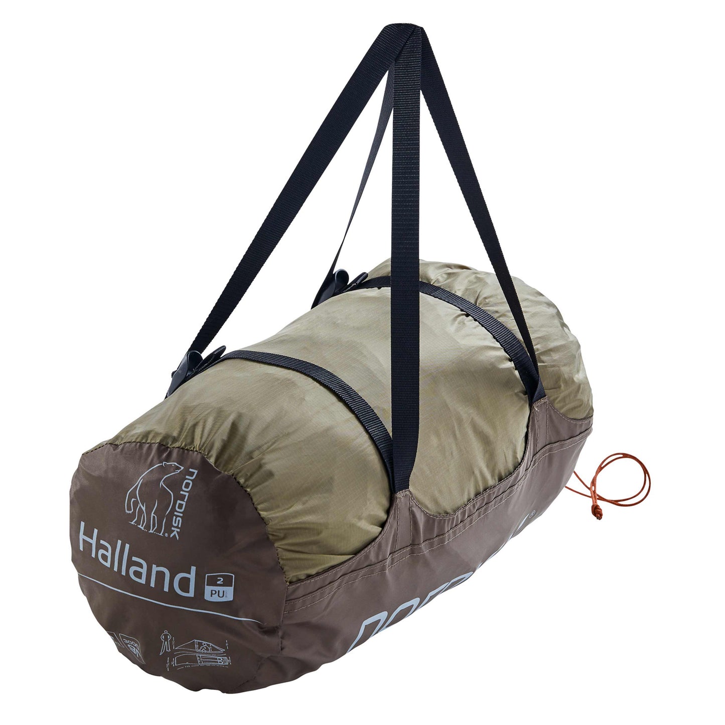 Tente Halland 2 PU dark