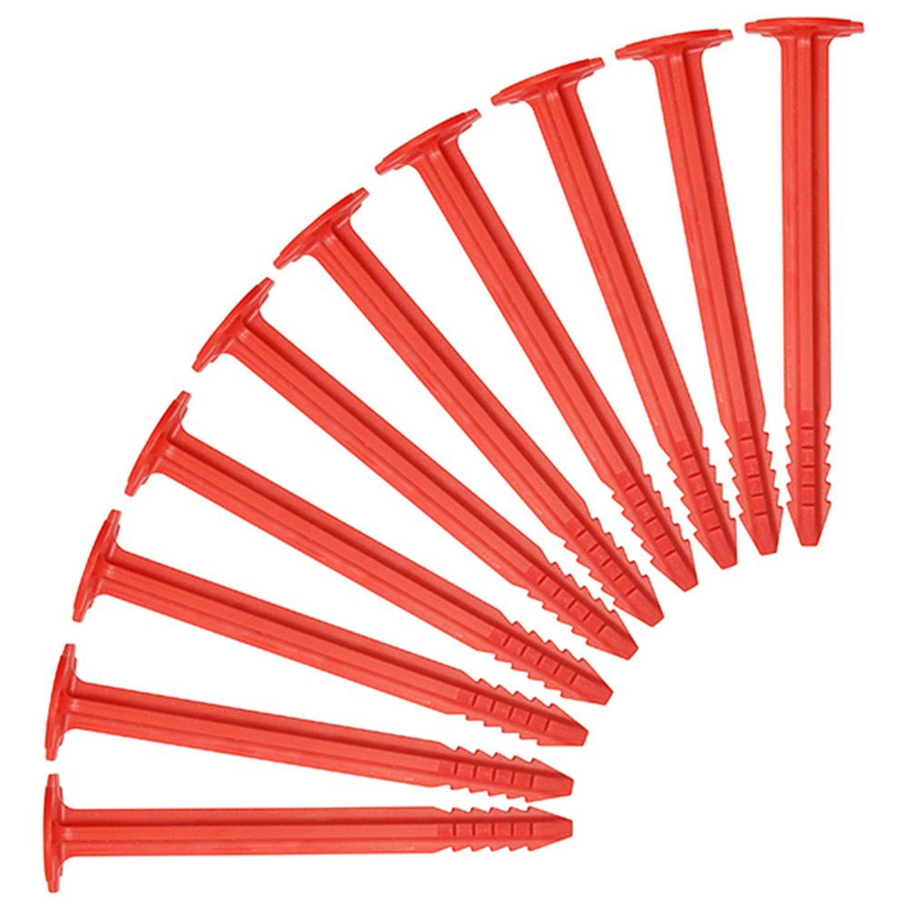 Swiss Piranha Piquet lot de 10 Peg RT150 rouge