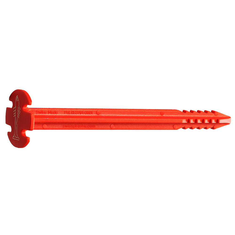 Swiss Piranha Piquet lot de 10 Peg RT150 rouge