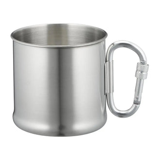 Gobelet mousqueton inox 500 ml