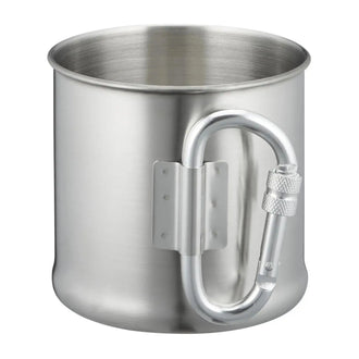 Gobelet mousqueton inox 500 ml