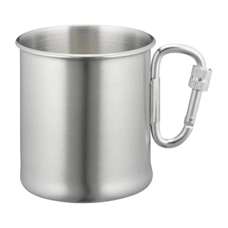 Tasse mousqueton acier inoxydable 250 ml