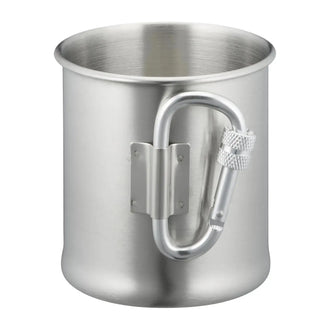 Tasse mousqueton acier inoxydable 250 ml