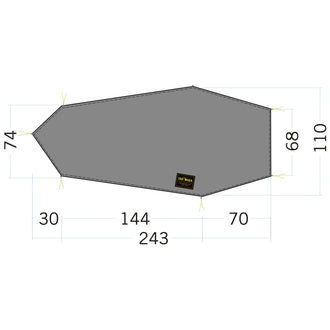 Tapis de sol Floor Sheet LT Kyrkja e