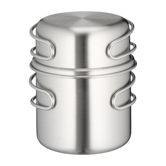 Tasse acier inoxydable Handle Mug Set 500 ml