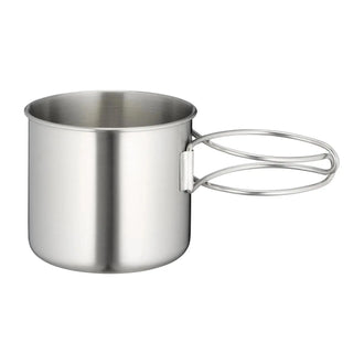 Set de mugs à anse en acier inoxydable 500 ml