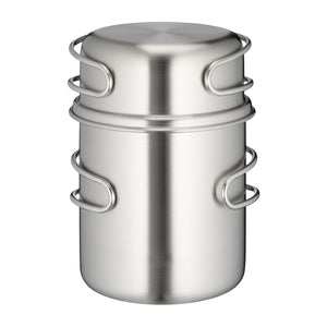 Tasse acier inoxydable Handle Mug Set 600 ml