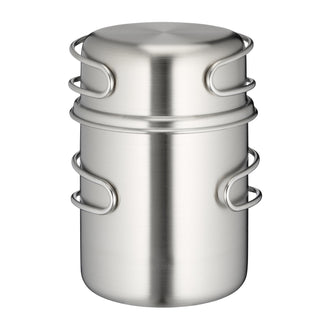 Tasse acier inoxydable Handle Mug Set 600 ml