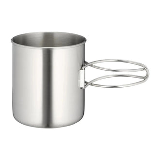 Set de mugs avec poignée en acier inoxydable 600 ml