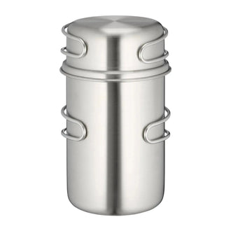 Set de mugs en acier inoxydable Handle Mug 850 ml