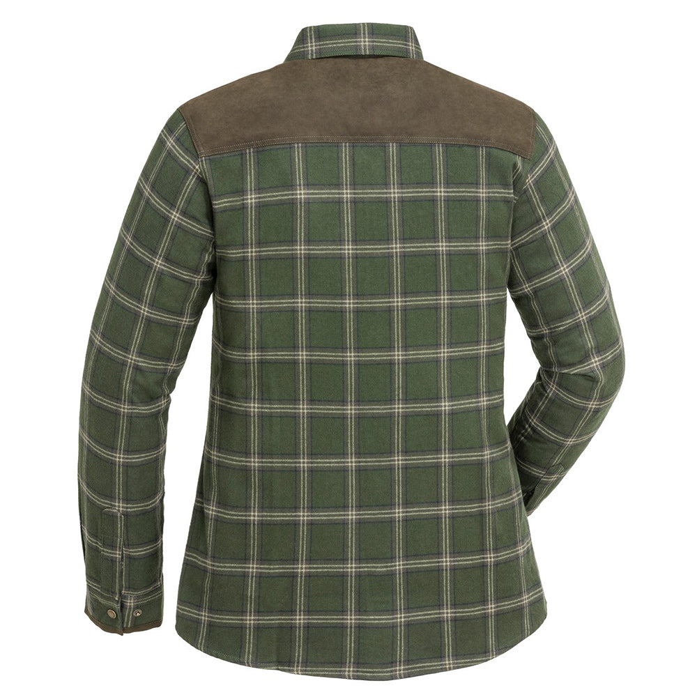 Chemise Prestwick mossgreen brun femme