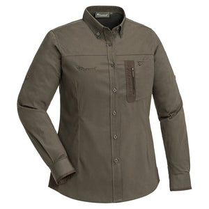 Chemise Tiveden InsectStop  suede brown femme