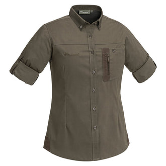 Chemise Tiveden InsectStop  suede brown femme