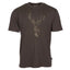 T-Shirt Red Deer suede brown