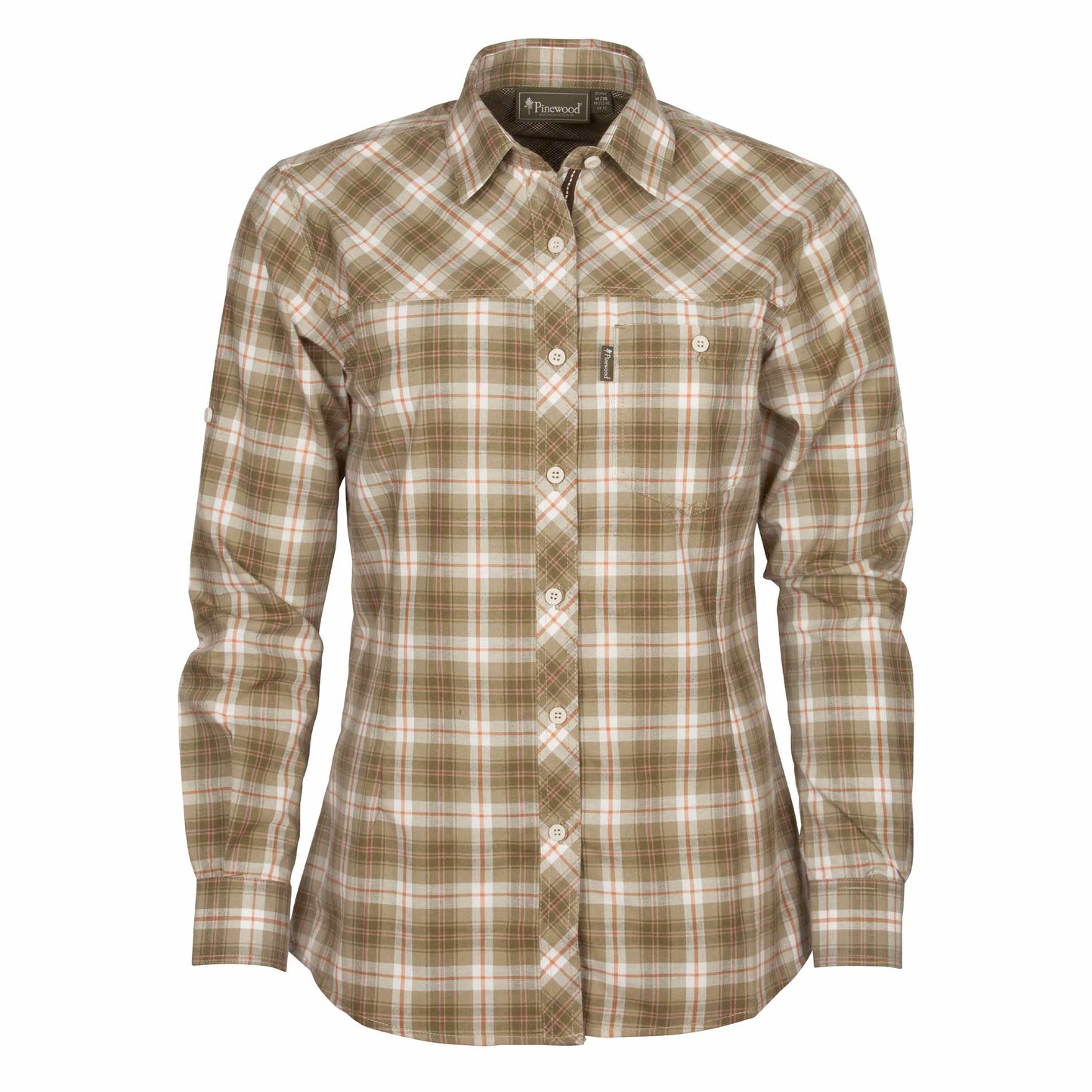 Chemise Cumbria  terracotta femme