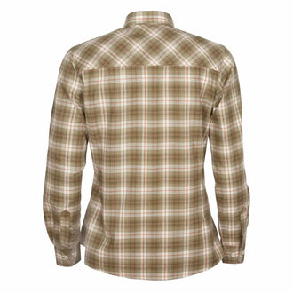 Chemise Cumbria vert terracotta femmes
