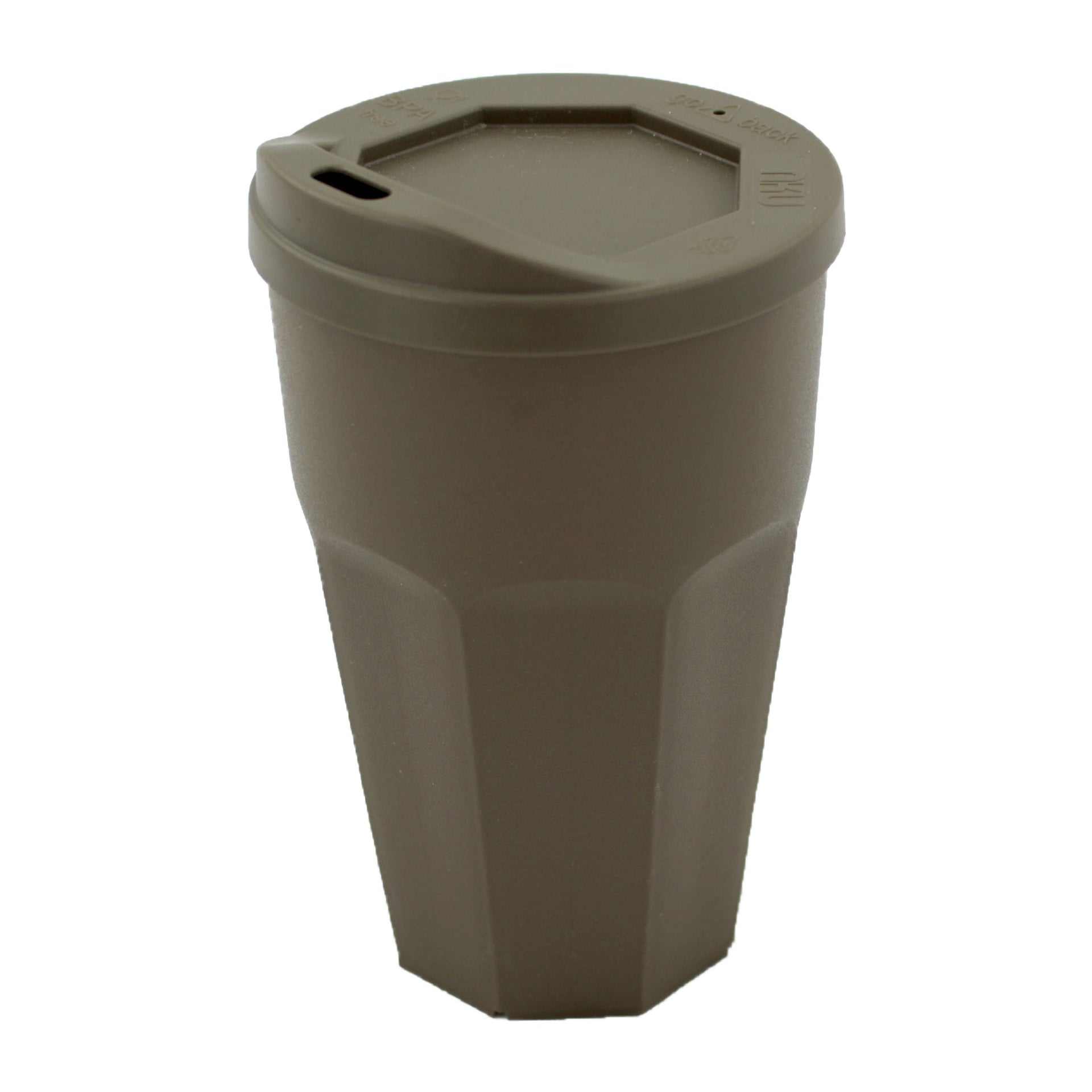 Mug réutili 300 ml  brun