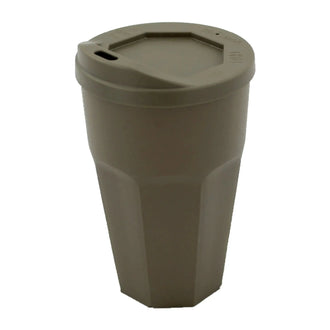 Gobelet à café réutilisable 300 ml gris brun
