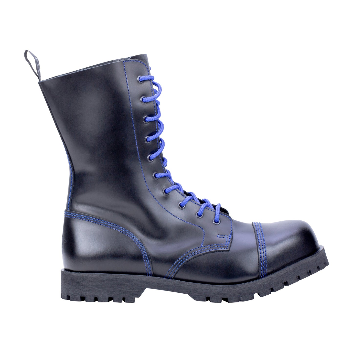 Bottes 10 trous bleu