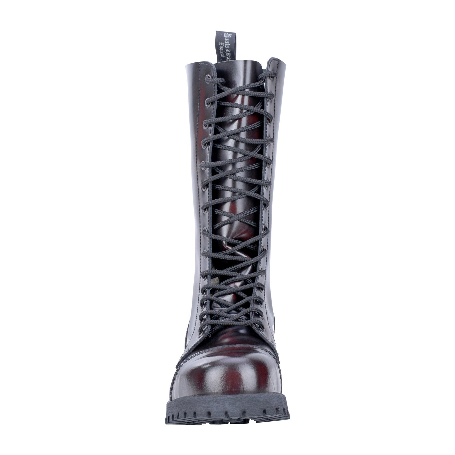 Bottes 14 trous Rub Off burgundy