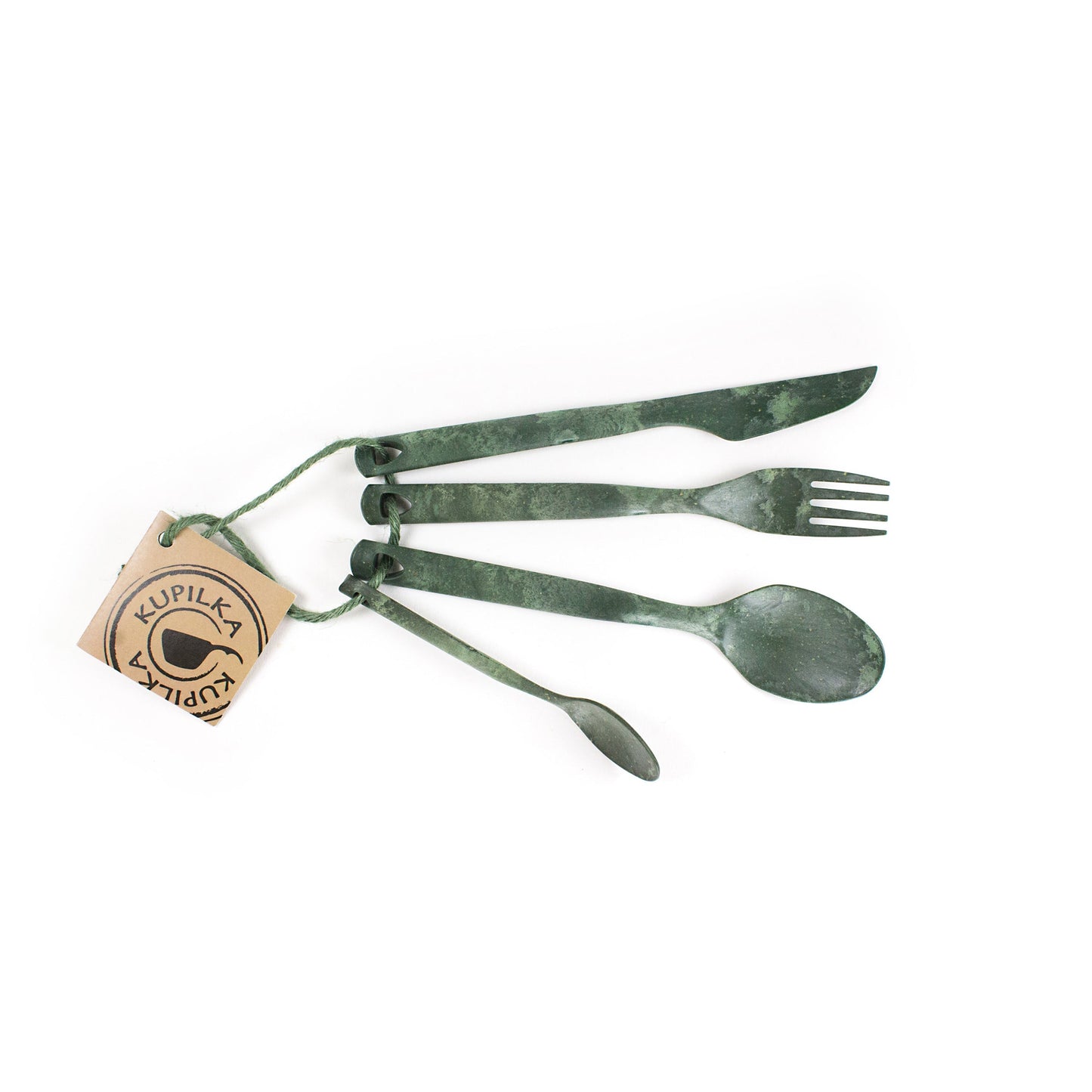 Set de 4 cous brun