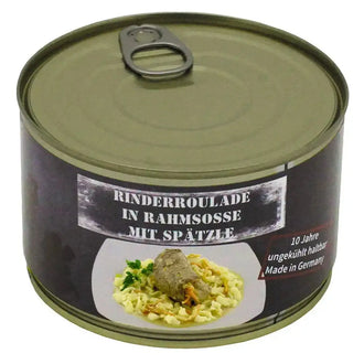 Conserve complète roulade de bœuf avec spätzle 400 g