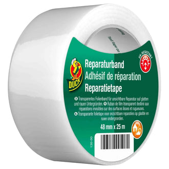 Ruban de réparation 48 mm x 25 m transparent