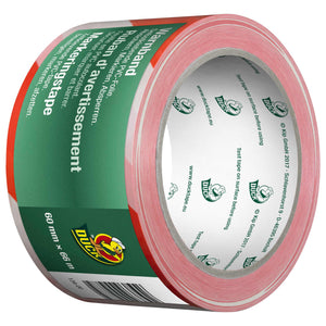 Ruban d'aissement 60 mm x 66 m rouge blanc
