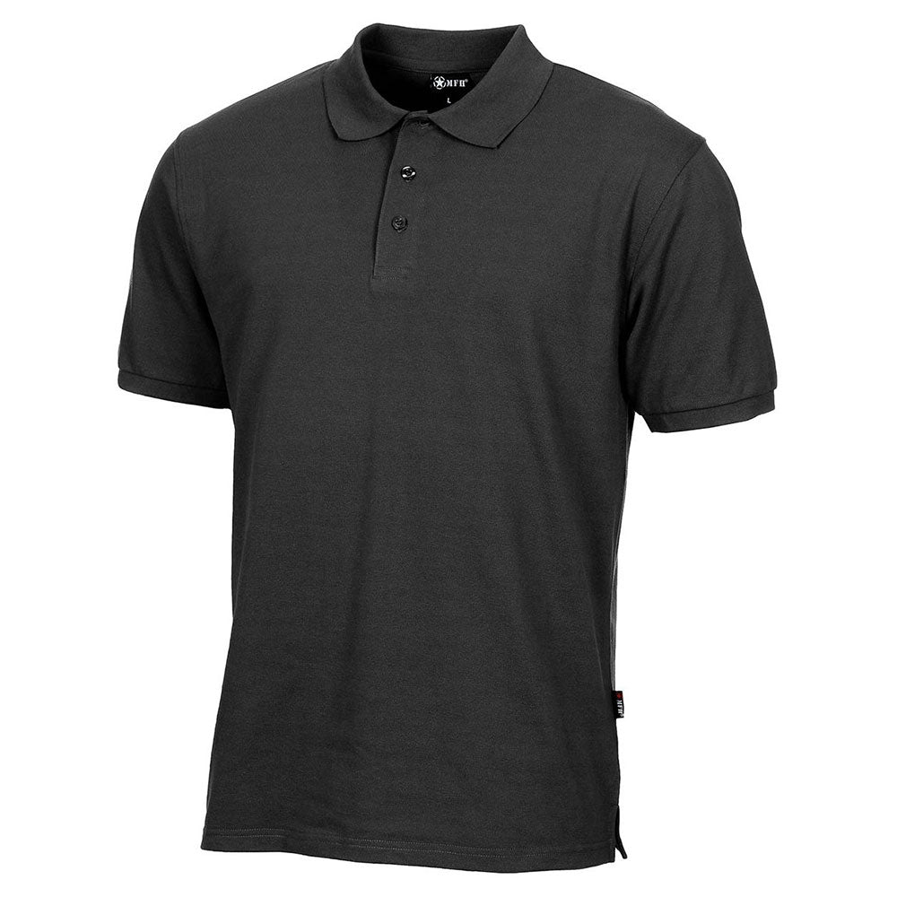 Polo avec col boutonné