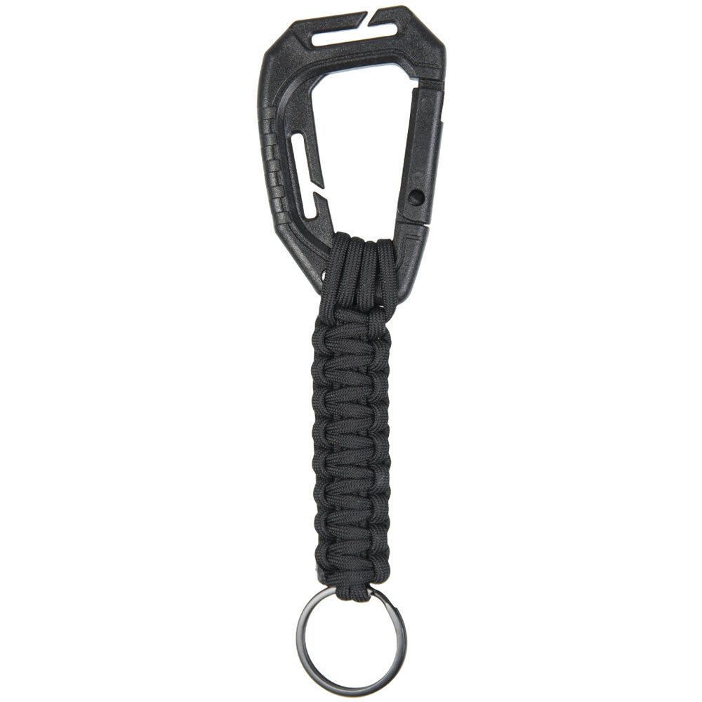 Porte-clés corde de parachute avec Mousqueton Molle oliv
