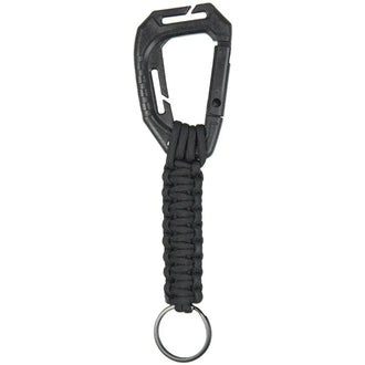 Porte-clés en corde de parachute avec mousqueton