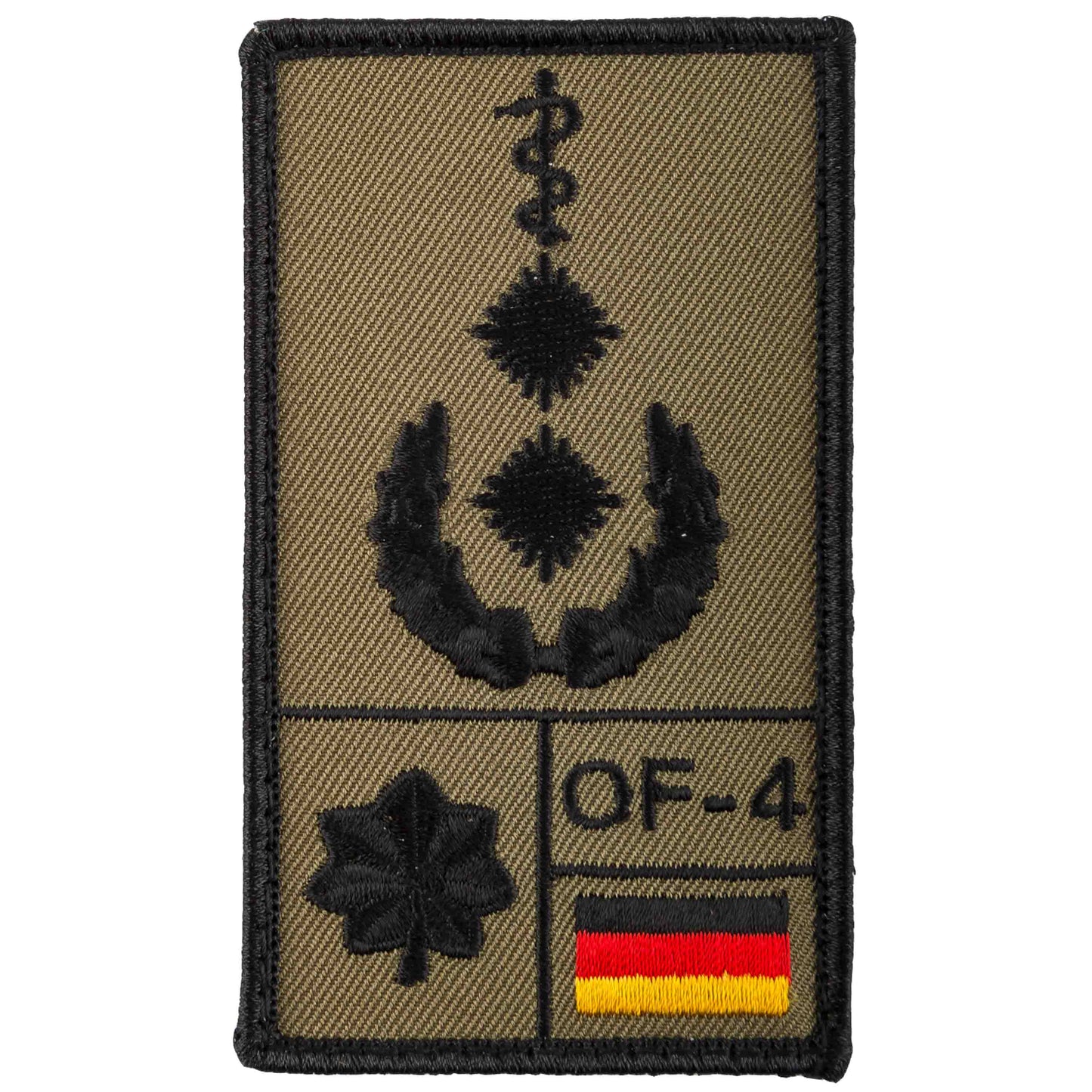 Café-Viereck Patch Grade Oberfeldarzt