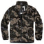 Veste polaire peluche camel