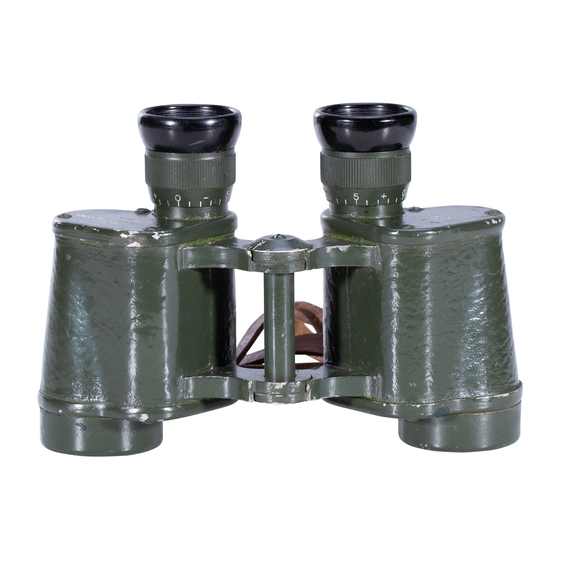 Jumelles hongroises 6 x 30 étui en cuir  occasion