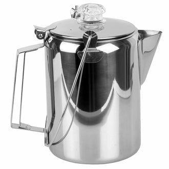 Cafetière avec percolateur en acier inoxydable