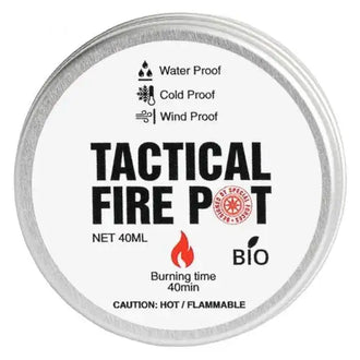 Pâte combustible Tactical Fire Pot 40 ml