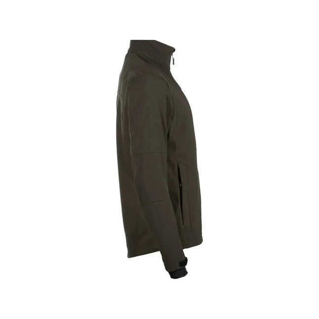 pinewood-shelljacke-smaland-stretch-dark-olive-suede-brown-ansicht-3