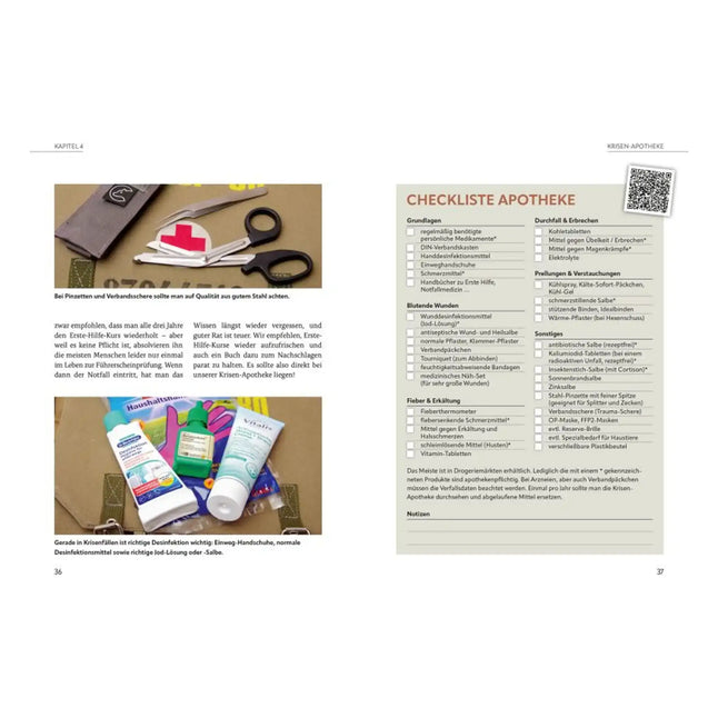 Wieland Verlag Buch Ratgeber Krisenvorsorge - ASMC