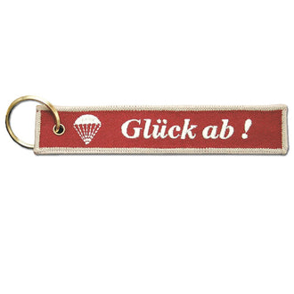 Porte-clefs brodé Fallschirmspringer
