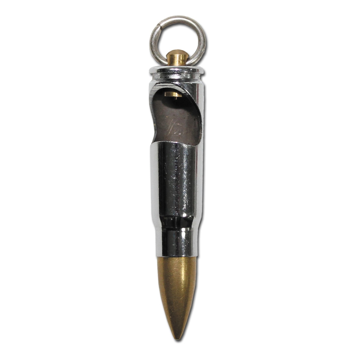 Cartouche porte-clés AK-47 avec décapsuleur argentée