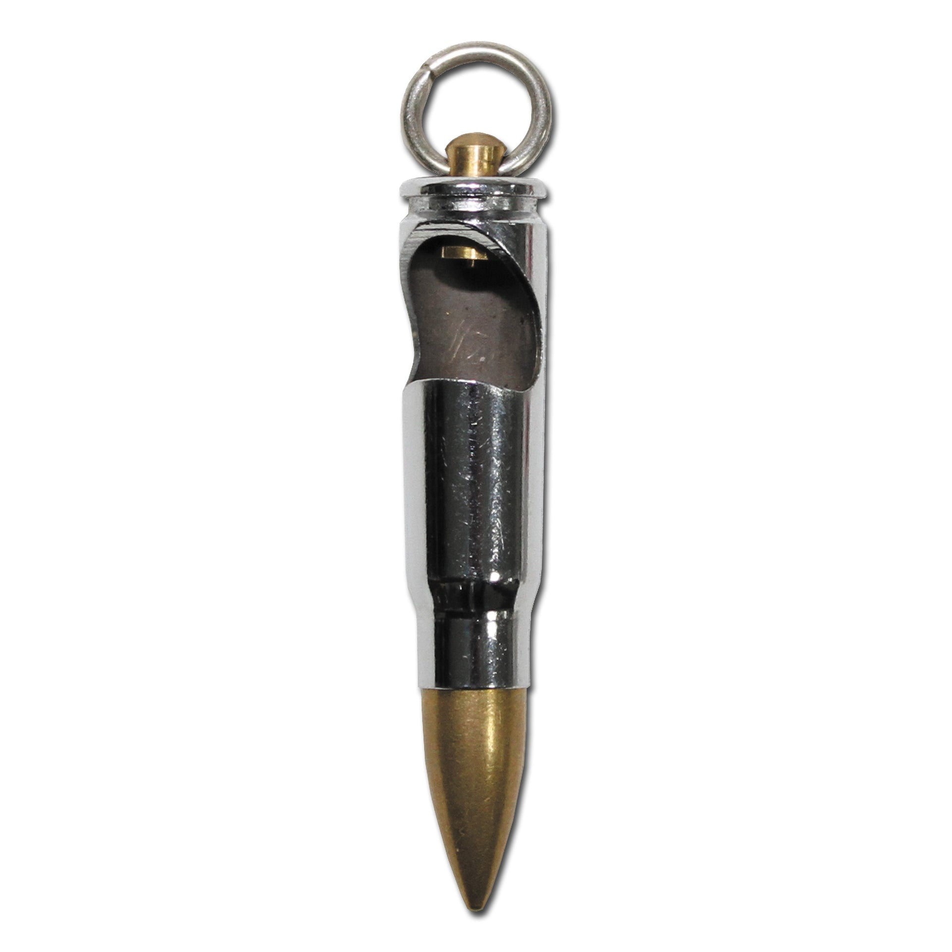 Cartouche porte-clés AK-47 avec décapsuleur argentée