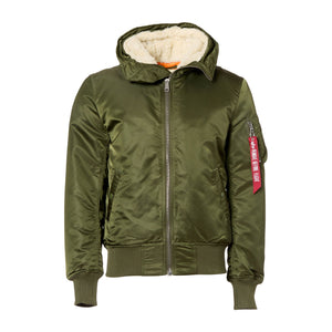 Blouson aviateur MA-1 Hooded dark green