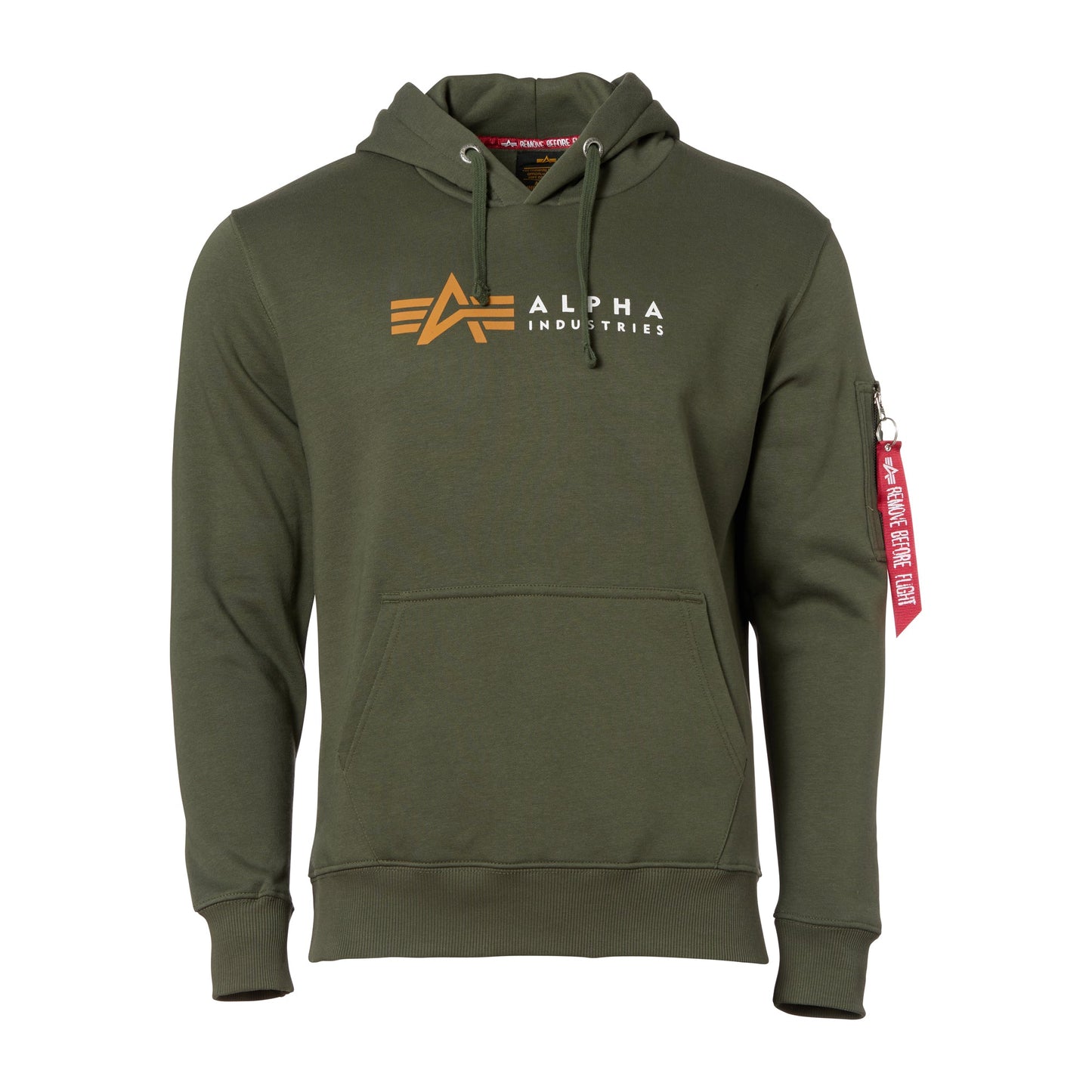 Pull Alpha Label Hoodie dark