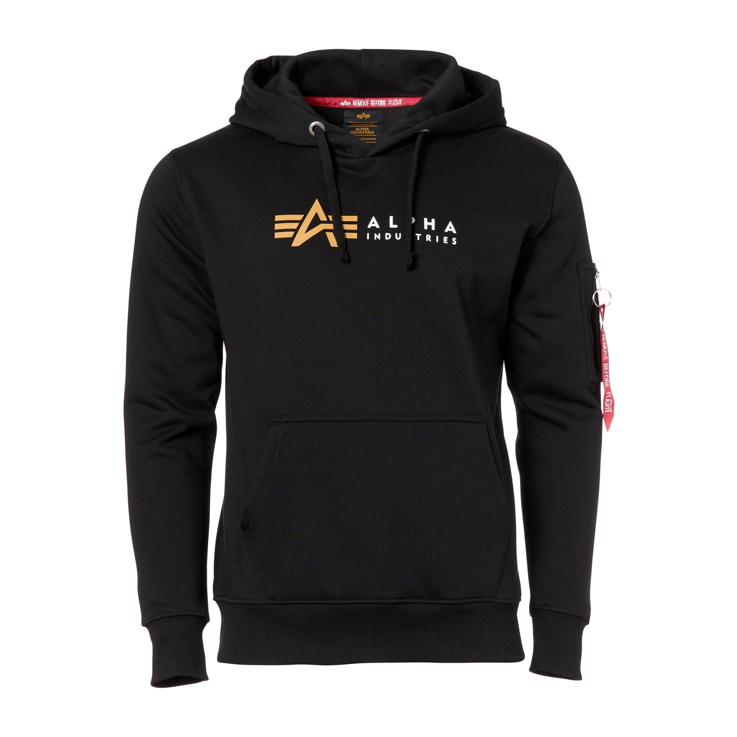 Pull Alpha Label Hoodie dark