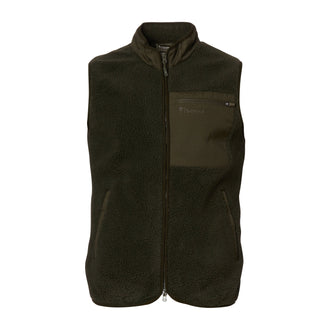 Gilet polaire dark green