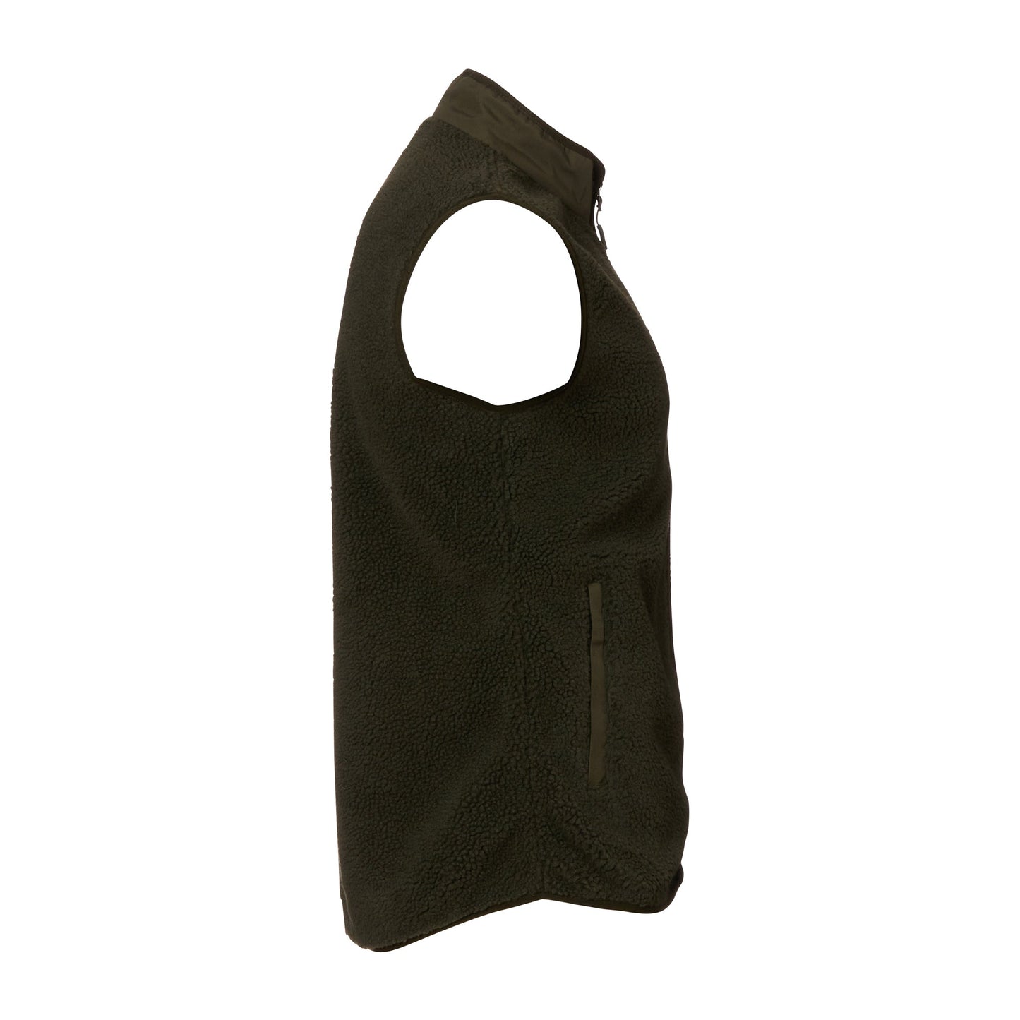 Gilet polaire dark green