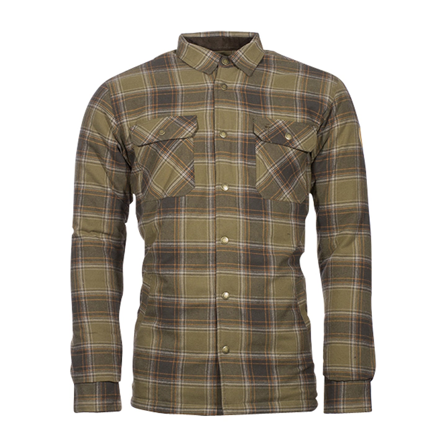 Chemise flanelle Finnveden  terracotta